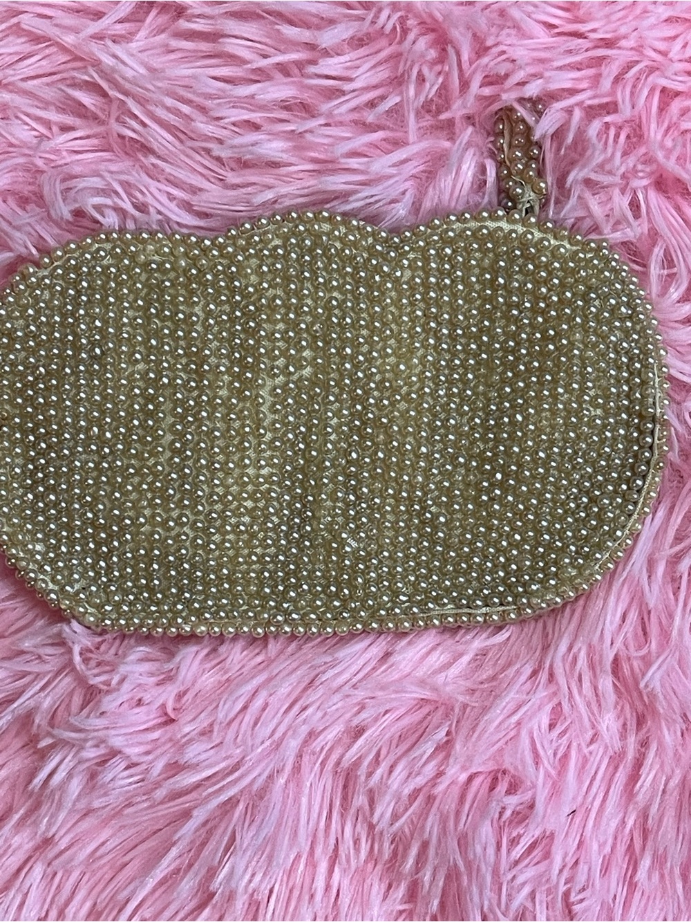 Vintage Japan beaded change purse - Picture 2 of 3